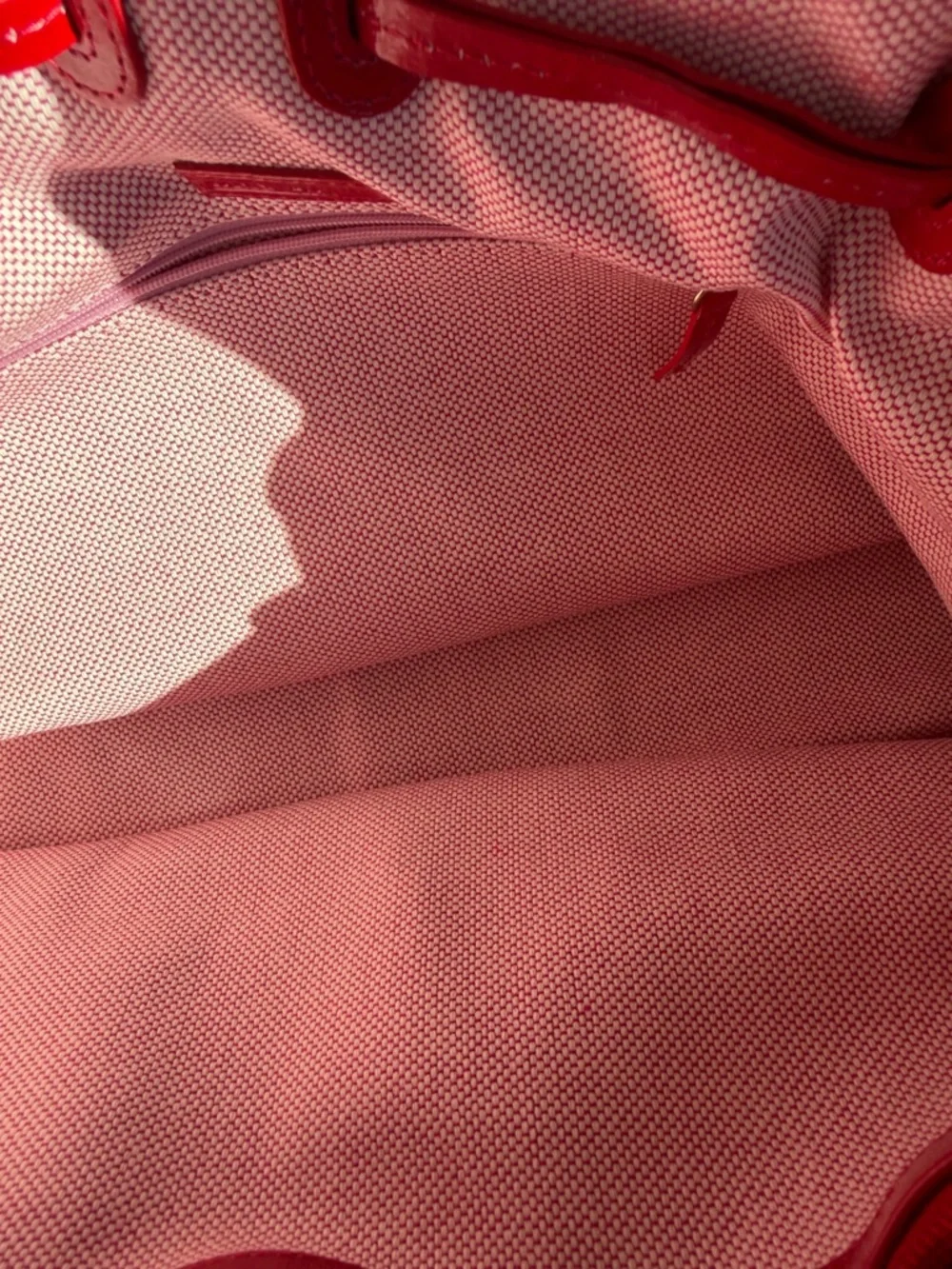 Dooney & Bourke Shiny Red Patent Leather Tote - NWOT - Picture 3 of 8